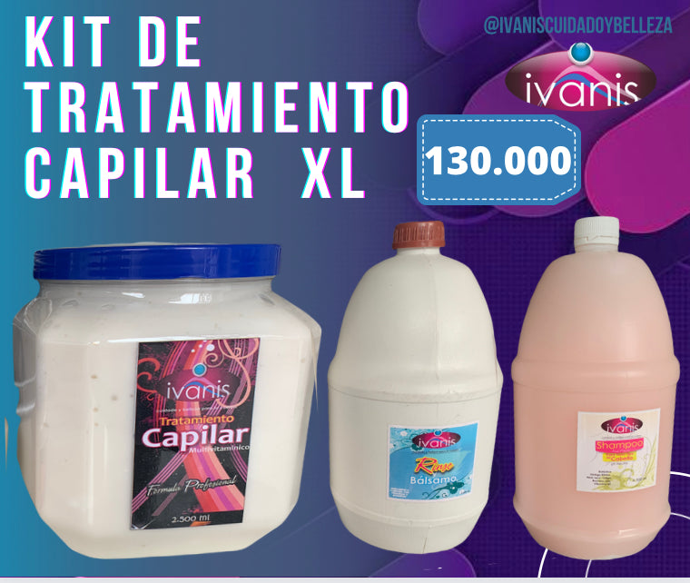 Kit de Cuidado Capilar XL